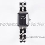 Replica Chanel Ladies Premiere Bvf 20mm Steel And Leather (1)