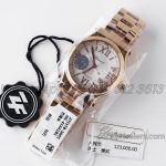 Replica Chopard Happy Sport Automatic Zf 30mm White Dial In Rose Gold (2)