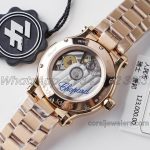 Replica Chopard Happy Sport Automatic Zf 30mm White Dial In Rose Gold (7)