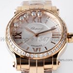 Replica Chopard Happy Sport Automatic Zf 30mm White Dial With Diamond Bezel (14)