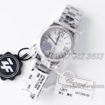 Replica Chopard Happy Sport Automatic Zf 30mm White Dial With Diamond Bezel In Steel (5)