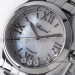 Replica Chopard Happy Sport Automatic Zf 30mm White Mop Dial In Steel (5)