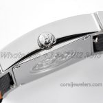 Replica Hermes Heure H 21mm Bvf Mop Dial In Steel With Diamond Bezel On Black Epsom Leather Strap (6)