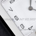 Replica Hermes Heure H 26mm Bvf White Dial In Steel On Black Leather Strap (5)