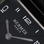 Replica Heure H 26mm Bvf Black Dial In Pvd On Black Leather Strap (4)