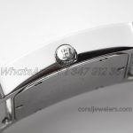 Replica Heure H 26mm Bvf White Dial In Steel On Gray Leather Strap (6)