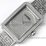 Replica Chanel Ladies Boy·friend Bvf Full Diamond Dials And Diamond Bezel Swiss Quartz Movement (12)