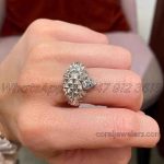 Boucheron Animaux De Collection Ring, Hans, The Hedgehog Ring, Diamonds Ref Jrg02199 (2)