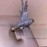 Boucheron Cypris, The Swan Ring Diamonds Jrg01476 (2)