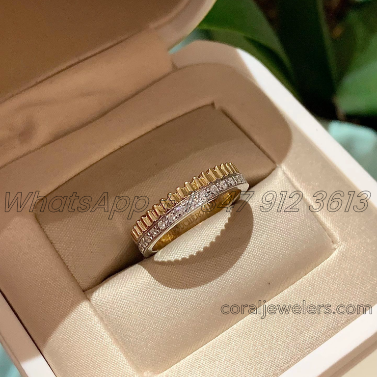 Boucheron Quatre Radiant Edition Wedding Band Jal00134 (1)