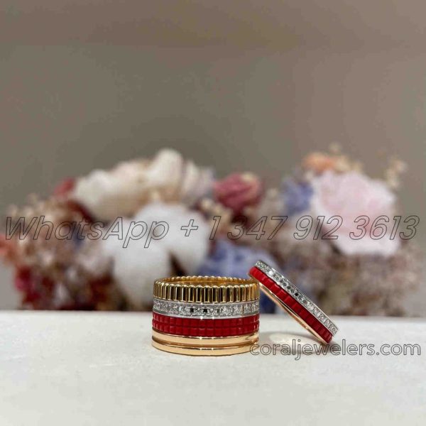 Boucheron Quatre Red Edition Large Ring Jrg03021