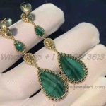 Boucheron Serpent Boheme Earrings Diamond Malachite Jco01280 (4)