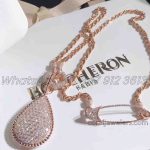 Boucheron Serpent Boheme Pink Gold Diamond Xxl Motif Pendant Jcl00931m (2)