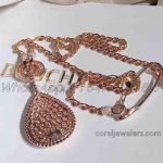 Boucheron Serpent Boheme Pink Gold Diamond Xxl Motif Pendant Jcl00931m (3)