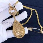 Boucheron Serpent Boheme Yellow Gold Diamond Xxl Motif Pendant Jcl00818m (2)